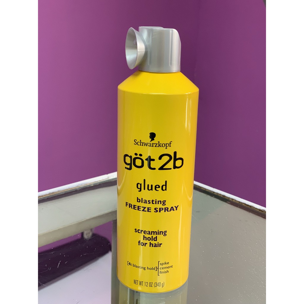 Bill US - Xịt giữ nếp tóc Got2b Glued Blasting Freeze 340g