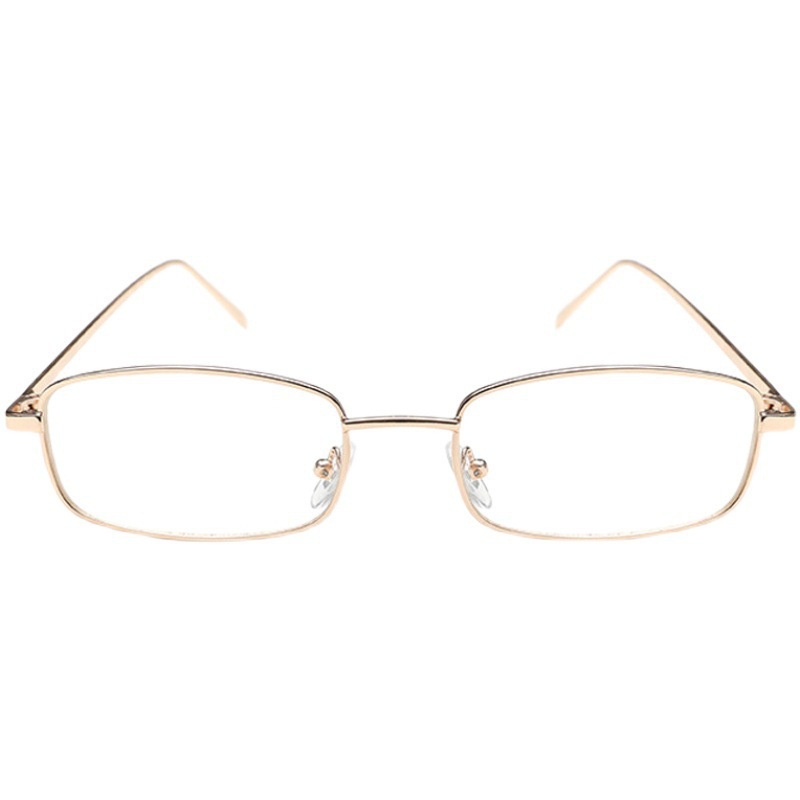 Mắt Kính Gọng Kim Loại Chống Ánh Sáng Xanh Phong Cách Retro Thời Trang Cho Nữ