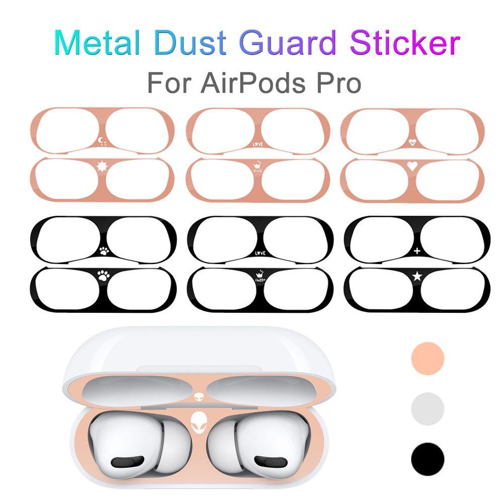 Vỏ Bảo Vệ Chống Bụi Bẩn Bằng Kim Loại Cho Apple AirPods Pro