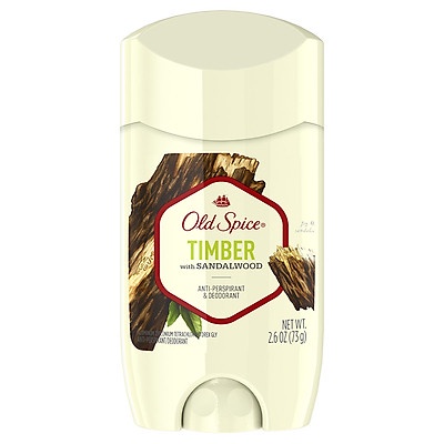 Sáp khử mùi Old Spice Timber 73g (Sáp trắng - Khử mùi và ngăn tiết mồ hôi) - LTN Shop