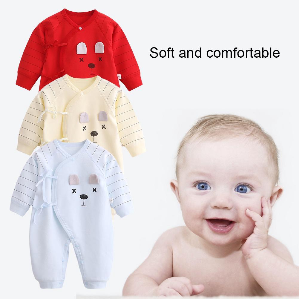 Bộ Quần Yếm Cotton Dễ Thương Cho Trẻ Sơ Sinh V1S8