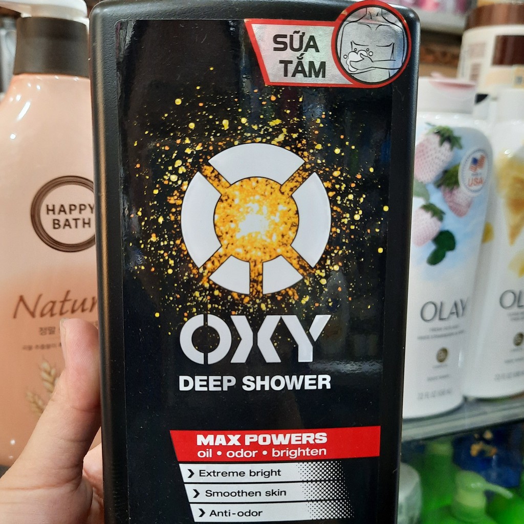 Sữa tắm tác động sâu - Oxy Deep Shower 500ml