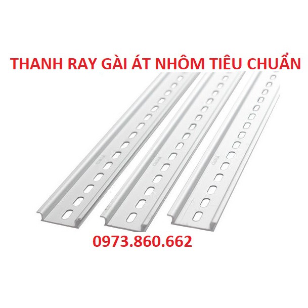 Thanh ray nhôm cài át - Thanh DIN nhôm cài aptomat