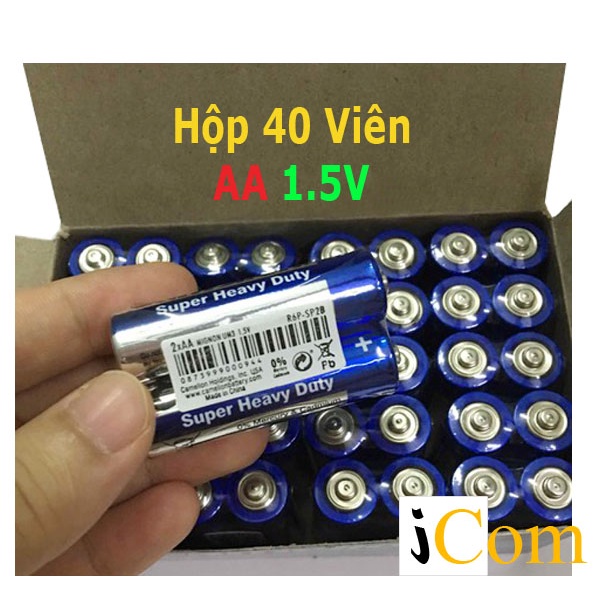 Pin AA Camelion chính hãng hộp 40 viên