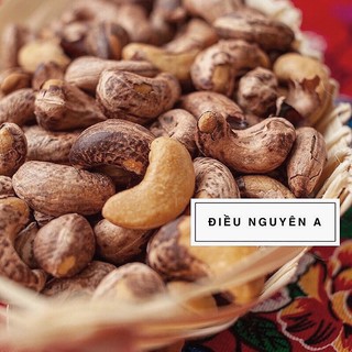 Hạt điều A Cồ rang muối loại 1 vỏ lụa