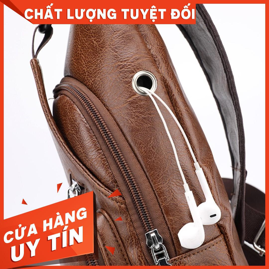 Túi Đeo Chéo Bằng Da Cao Cấp EMI BE90 -loại đẹp