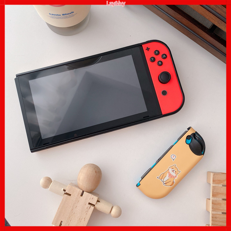 Cartoon Cute Shiba Inu Nintendo Switch IMD Silicone Drop-resistant Split Game Machine Protective Case Hard Case