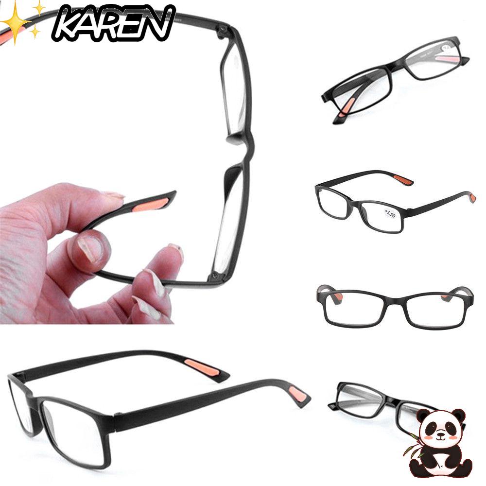 Mắt Kính Đọc Sách Gọng Siêu Nhẹ Linh Hoạt Phong Cách Cổ Điển Nhiều Màu Sắc Thời Trang