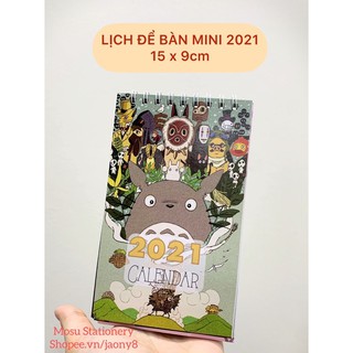 LỊCH ĐỂ BÀN MINI 2021