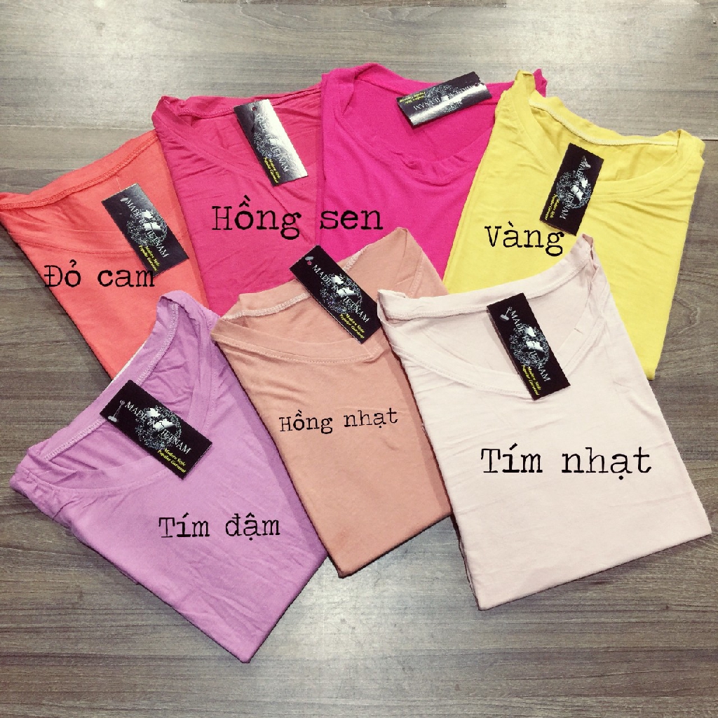 Áo thun nữ cổ tim , Áo phông nữ cổ tim TTG148/155