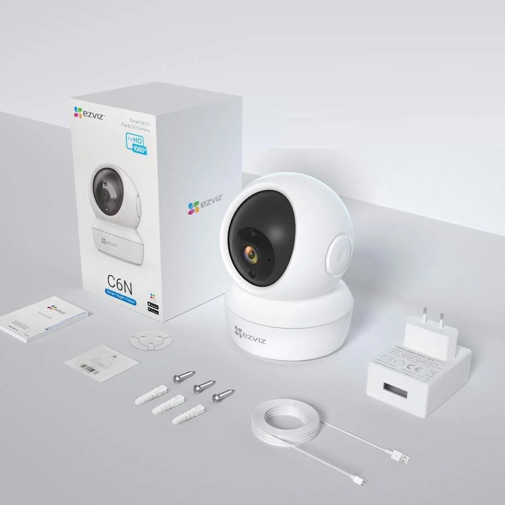 Camera Wifi Ezviz CS-CV246 C6N Full HD 1080P (2MP) - Xoay 360, Loa 2 Chiều