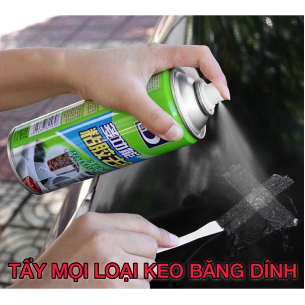 Bình chai dung dịch xịt tẩy keo dán băng dính vết decal 3m đa năng Sticker Remover