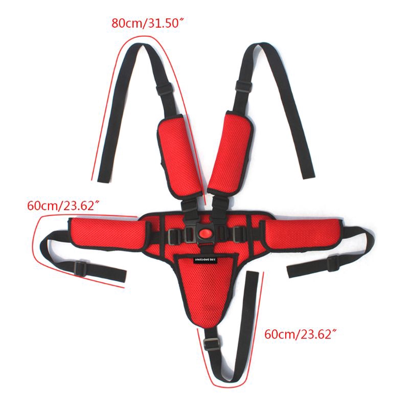 Dây Đai An Toàn Cố Định 5 Điểm Để Địu Cho Bé