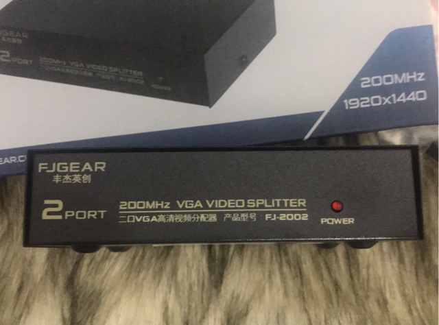 [Mã ELFLASH5 giảm 20K đơn 50K] [SALE 10%] Hub, bộ chia VGA 1 ra 2 VGA | BigBuy360 - bigbuy360.vn