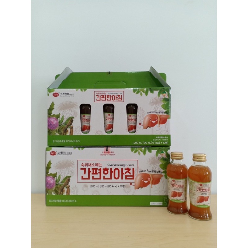 [HÀNG MỚI VỀ] Nước Uống Giải Độc Gan, Bổ Gan, Mát Gan Thanh Lọc Cơ Thể KGS HÀN QUỐC