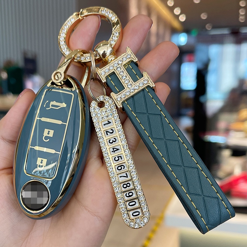 Vỏ TPU Bảo Vệ Chìa Khóa Điều Khiển Từ Xa Cho Xe Hơi Nissan Qashqai X-Trail Versa T31 T32 Juke J10 J11 Tiida Altima Pathfinder Kicks For Infiniti Nissan Juke Leaf Micra K12 Note Patrol Qashqa