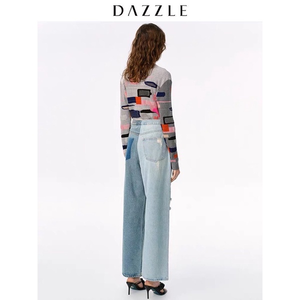 Quần jeans ống rộng Dazzle
