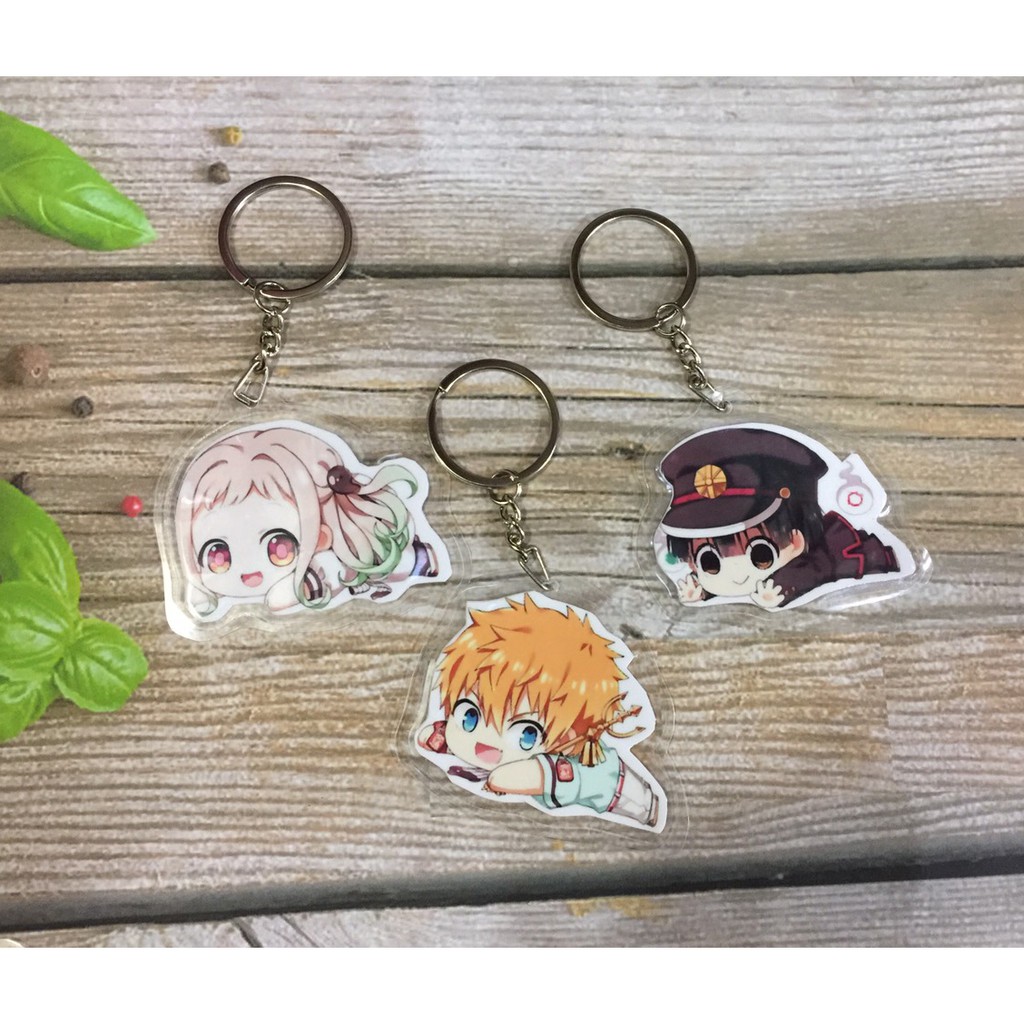 Set 3Móc khóa jibaku shounen hanako-kun
