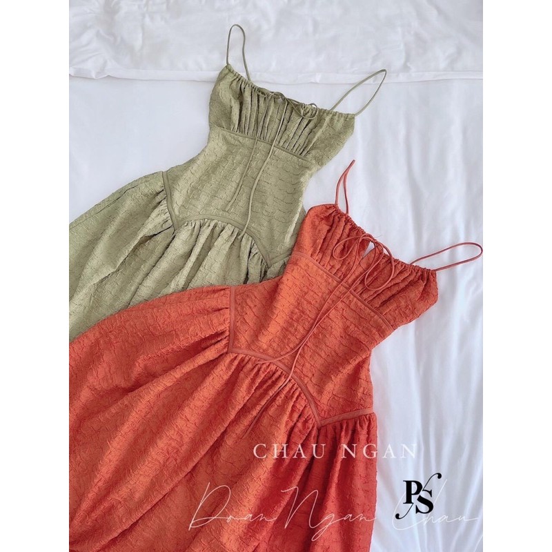 Váy maxi cổ rúm | BigBuy360 - bigbuy360.vn