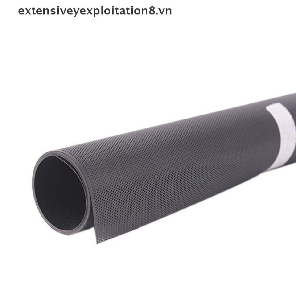 Tấm lưới lọc PVC chống bụi tiện dụng cho quạt máy tính DIY 30x100cm