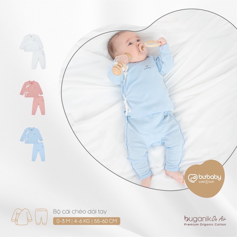 Trọn bộ 16 chi tiết đi sanh ( Set sơ sinh) Buganik On Air Bu Baby tiện lợi