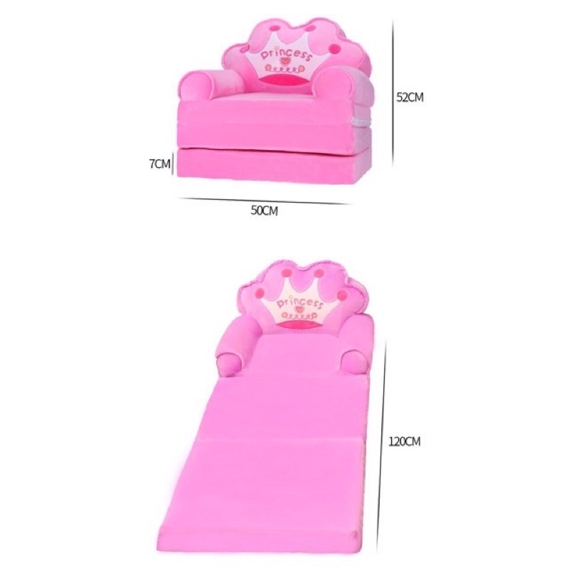 GHẾ LƯỜI BÔNG GẬP 3 TẦNG CHO BÉ - HÀNG Loại 1
