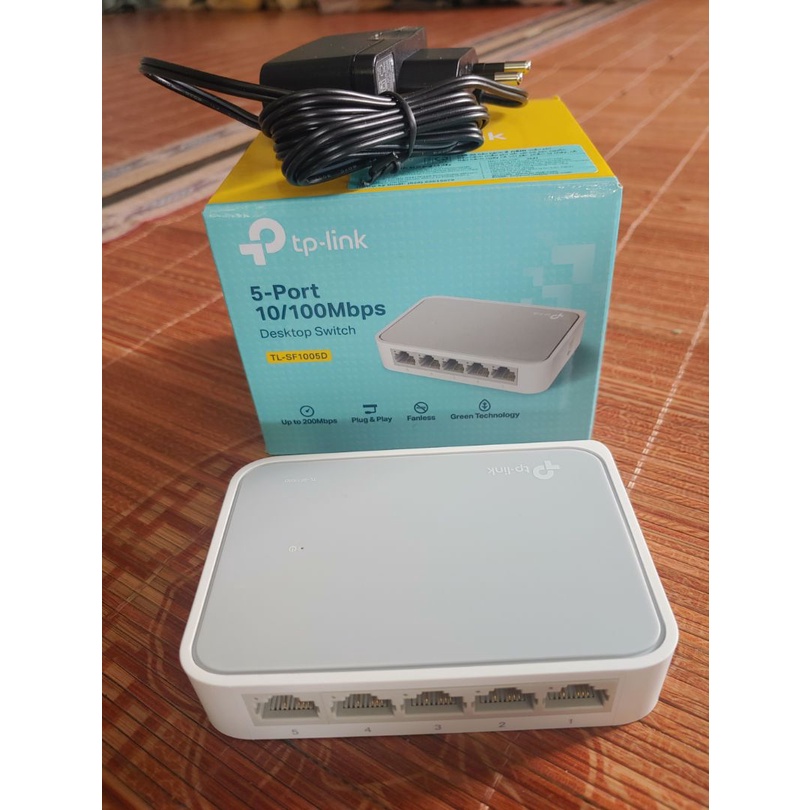 Switch Tp-Link LS1005 Bộ Chia Tín Hiệu Để Bàn 5 cổng 10/100Mbps