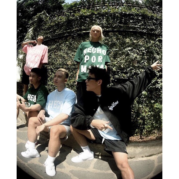 Áo Thun 3158 POR MAMA Xanh Rêu Áo Phông In Chữ 3158 Form Rộng Tay Lỡ Dáng Oversize Nam Nữ Chất Vải Dày Dặn Mặc Mát Mẻ