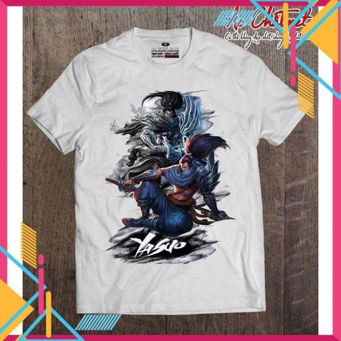 (SALE 50%) (VIDEO + ẢNH THẬT)Áo phông YASUO, Áo phông Liên Minh Huyền Thoại YASUO Cơ Bản Cao Cấp - LOL T-SHIRT - độc đẹp