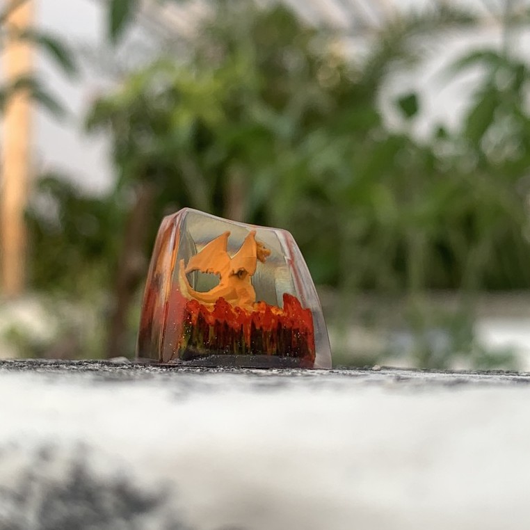 Nút bàn phím Keycap Charizard- Pokemon