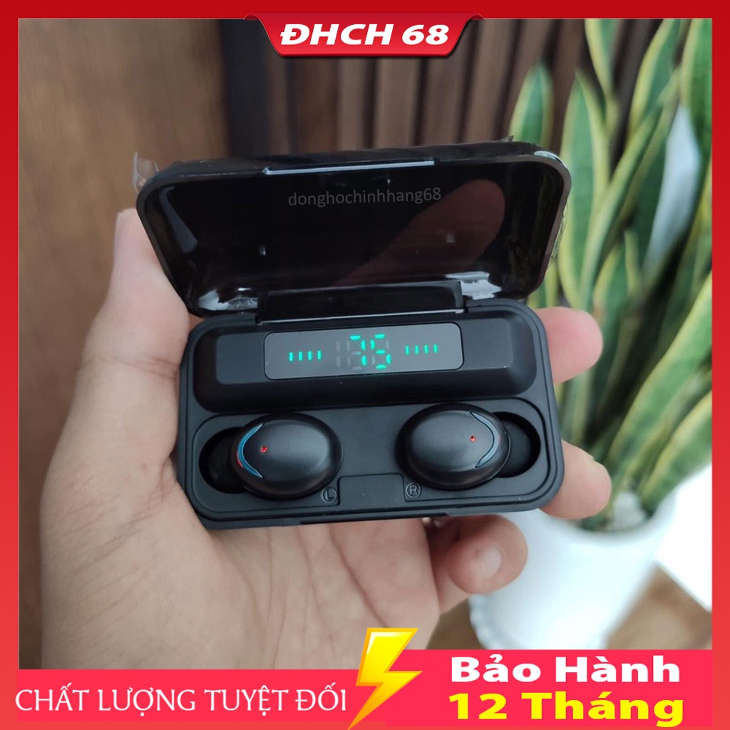 Tai nghe Bluetooth 5.0 Amoi F9 Pro Cảm Ứng Bản Quốc Tế 2020 | pin cực trâu,chất âm cực hay,nghe nhạc cực thích