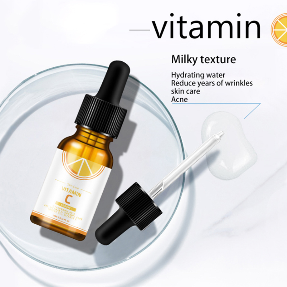 (Hàng Mới Về) Serum Vitamin C Hyaluronic Acid Và Vitamin E 10ml