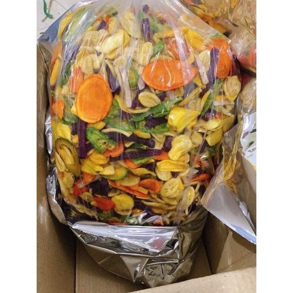 500gr Thập cẩm sấy giòn Đà lạt 10 vị loại 1 xuất khẩu