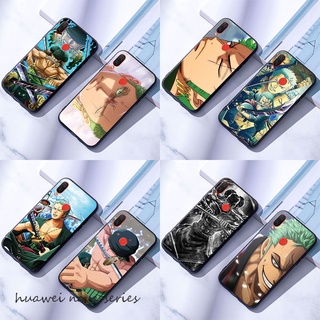 ốp điện thoại mềm Huawei Nova 2 Lite 3E 4E 2i 3i 5T Pro Ốp lưng Vỏ silicon One Piece Roronoa Zoro