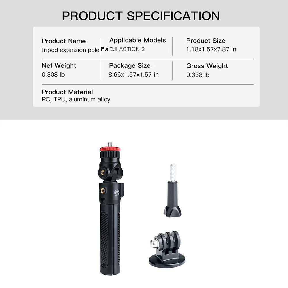 Gậy Ba Chân Mở Rộng Cho Máy Ảnh DJI OSMO Action 2 / DJI OSMO Action 2