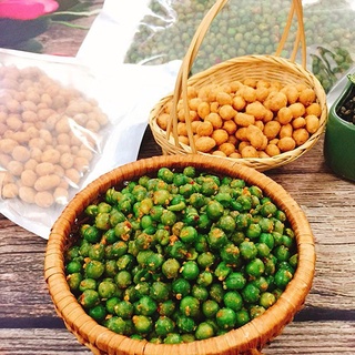 Đậu hà lan rang tỏi ớt - hủ 450gram