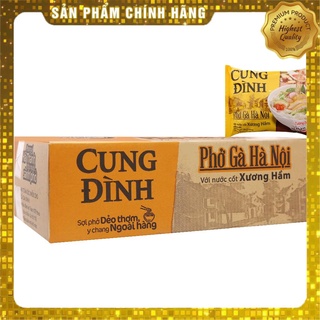 Thùng phở cung đình bò gà 30 gói x 68g