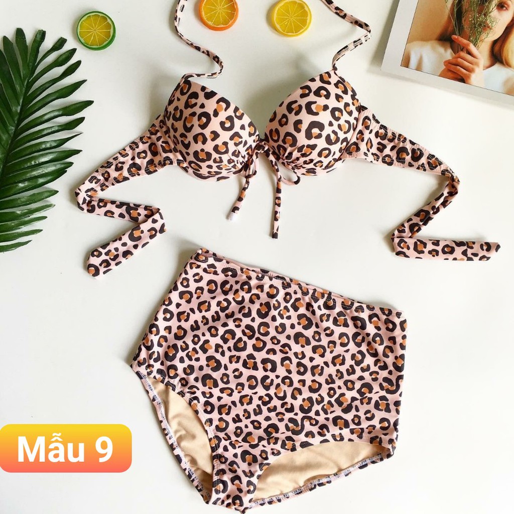 Bikini Hai Mảnh Da Beo Cá Tính