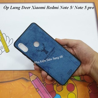 Redmi Note 5 | Ốp lưng Deer Hươu Xiaomi Redmi Note 5/ Note 5 pro - Pk68