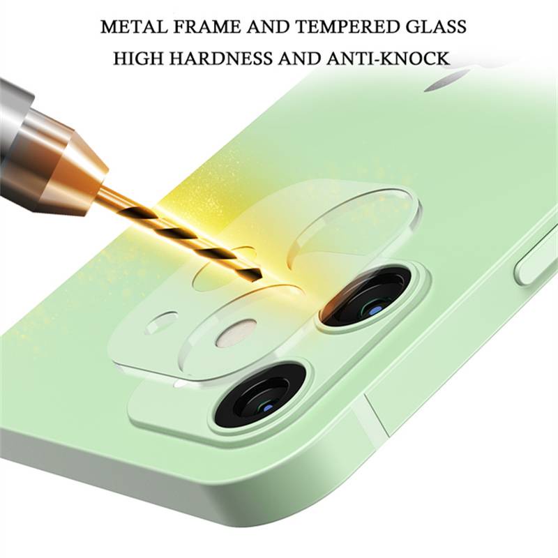 Kính cường lực bảo vệ camera sau sử dụng cho IPhone 12 Pro Max 12 Mini