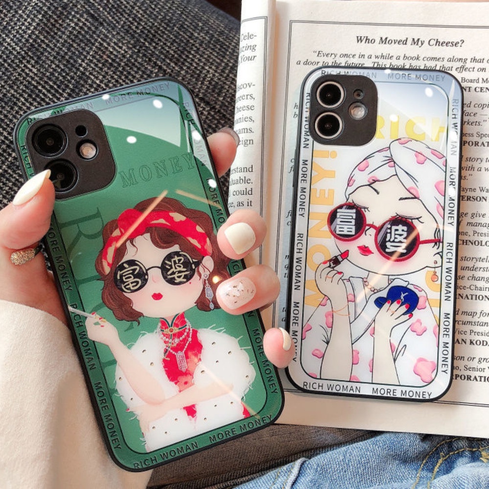 Ốp điện thoại thiết kế đáng yêu thích hợp cho IPHONE 12 13 11 PRO MAX X XS MAX XR 7 8 PLUS