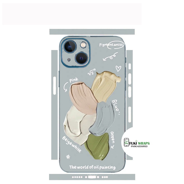 Tấm dán Skin Mặt Sau FULL VIỀN Dành Cho 13prm , 12prm , 11prm , x , xsm , ip11 , ip12 , ip13 - FukiShop