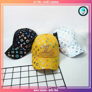 Mũ Lưỡi Trai Nón Kết L.V World Series Champion Logo phản quang Vải Kaki XK