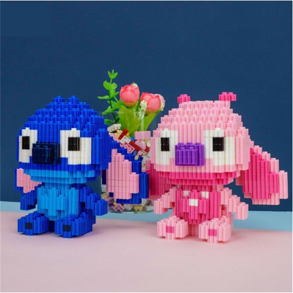 BEBETTERM Gạch Đồ Chơi Hình Lilo &amp; Stitch