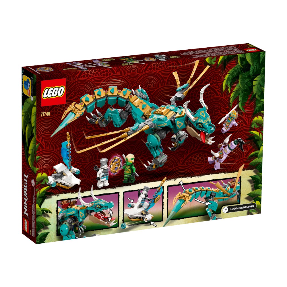 LEGO NINJAGO 71746 Rồng Thần Jungle Của Lloyd ( 506 Chi tiết)