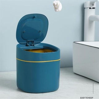 Thùng rác mini để bàn có nắp