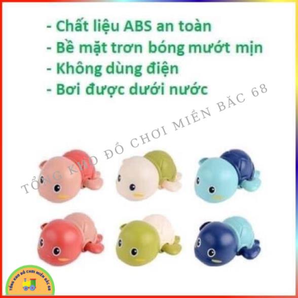 Rùa bơi đồ chơi cho bé thả bồn, thả chậu nhà tắm