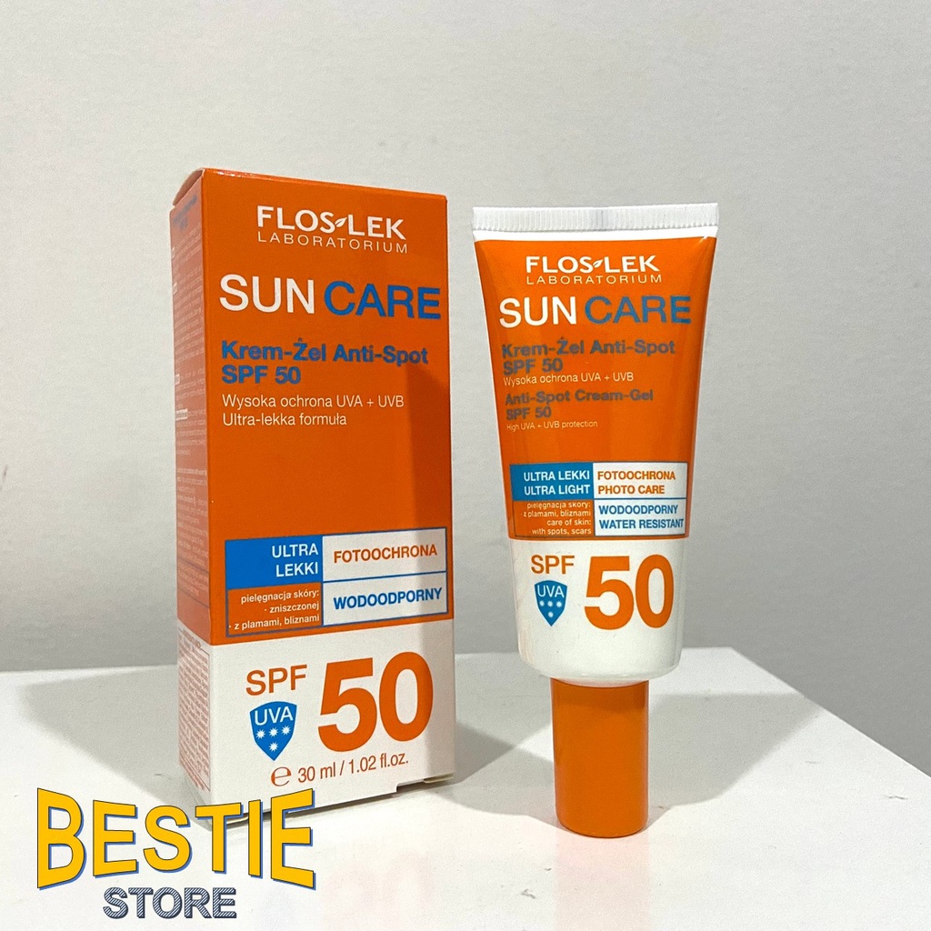 Kem chống nắng bảo vệ da, ngừa mụn Floslek Anti-Spot Cream-Gel SPF 50