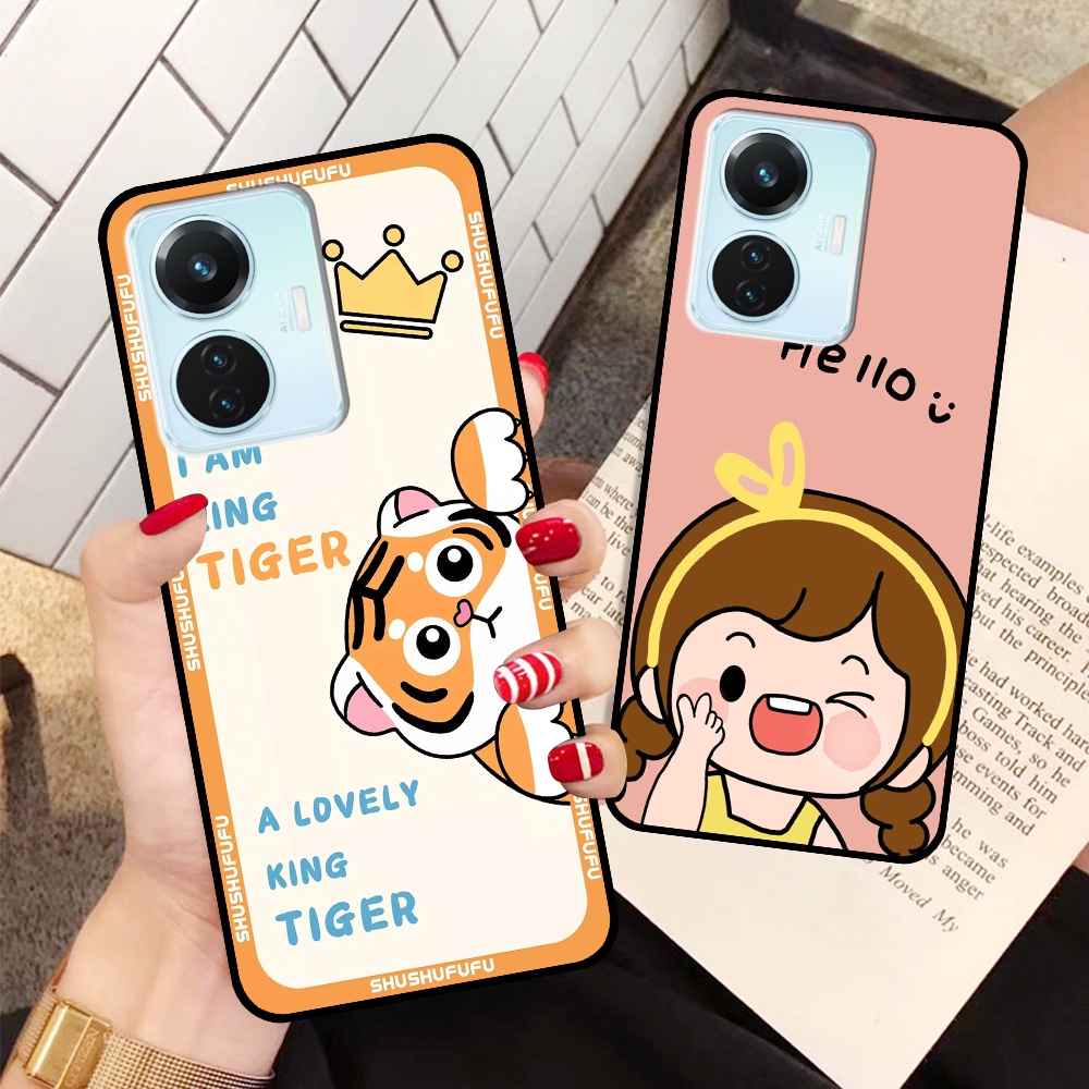 Ốp Vivo Y55 2022 in hình mickey, hổ, kingtiger siêu rẻ T19 - T24