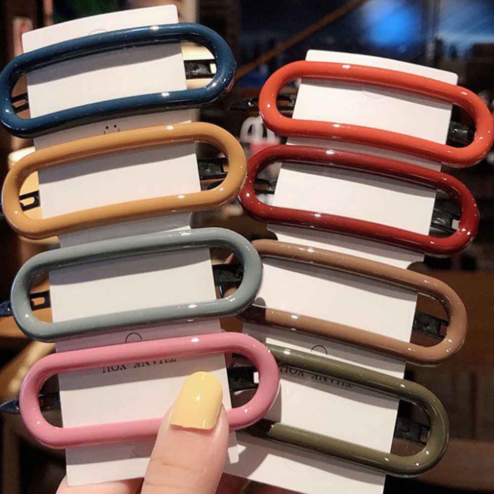 Kẹp tóc bb nhiều màu sắc tùy chọn đơn giản cho nữ